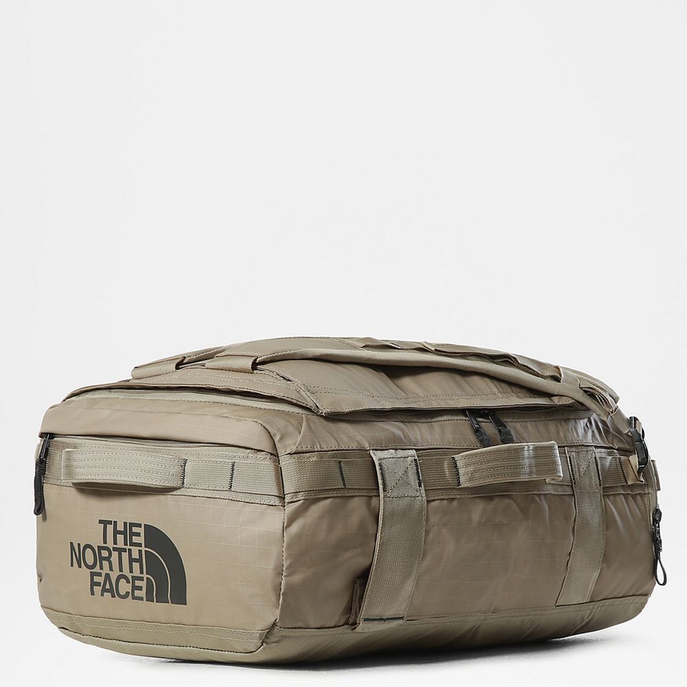 The North Face Duffel Bag Mens Australia - The North Face Base Camp Voyager 32L Khaki / Grey (XTE-13